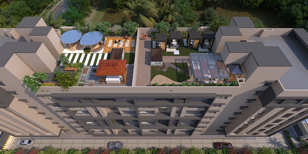 Sapphire Nest aerial amenities visual